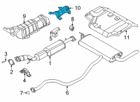 OEM 2022 Nissan Sentra Heat Insulator-Front Floor Diagram - 74758-6LH0A