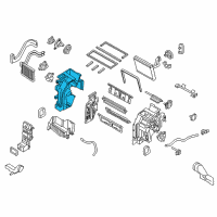 OEM 2019 Kia Optima Case-Heater, LH Diagram - 97134D5000