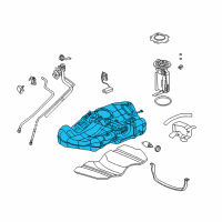 OEM Saturn Tank Asm, Fuel Diagram - 22665707