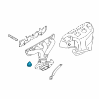 OEM 2013 Nissan NV200 Nut Diagram - 14094-JD00C