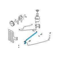 OEM 1998 BMW 528i Radiator Return Line Diagram - 32-41-1-094-306