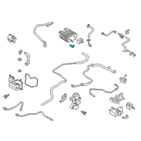 OEM 2013 Lincoln MKZ Connector Tube Diagram - AU5Z-9E629-A