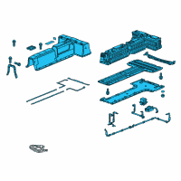 OEM 2015 Chevrolet Volt Battery Assembly Diagram - 22944871