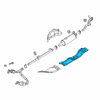 OEM 2017 Ram 2500 Shield-Exhaust Extension Pipe Diagram - 55277174AE