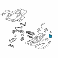 OEM 2017 Chevrolet Equinox Release Switch Diagram - 22869802