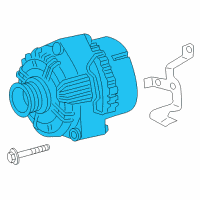 OEM 2004 Chrysler Crossfire ALTERNATR-Engine Diagram - 5097755AA