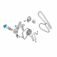 OEM 1995 Cadillac DeVille Rear Cover Diagram - 12600022