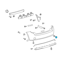 OEM 2015 Scion xB Reflector Diagram - 81910-12100