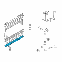 OEM Nissan 350Z Tank-Radiator, Lower Diagram - 21413-CD010