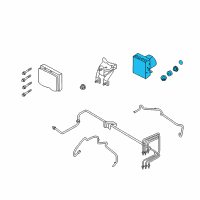 OEM 2019 Ford Flex ABS Control Module Diagram - FA8Z2C215B