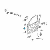 OEM Saturn Link Asm, Front Side Door Check Diagram - 15780536