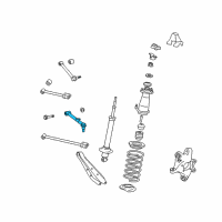 OEM Lexus GS430 Link Sub-Assy, Toe Control, LH Diagram - 48706-53020