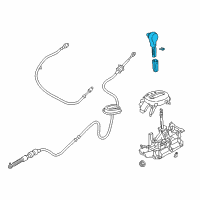 OEM Chevrolet City Express Shift Knob Diagram - 19316523