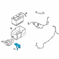 OEM 2020 Ford Escape Support Diagram - JX6Z-10A666-B