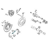 OEM 2015 Hyundai Santa Fe Sport Spring-Shoe Return A Diagram - 58268-2P620