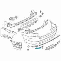 OEM 2013 BMW ActiveHybrid 5 Rear Reflector, Rear Left Diagram - 63-14-7-203-237