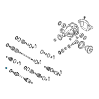 OEM Kia Borrego Nut-Castle Diagram - 495513U000