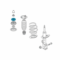 OEM 2012 Hyundai Accent Cover-Insulator Dust Diagram - 54627-07000