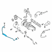 OEM 2017 Kia Optima Pipe-Oil Feed Diagram - 282402GTA2