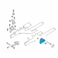 OEM 2014 Hyundai Tucson Transaxle Mounting Bracket Assembly Diagram - 21830-2S501