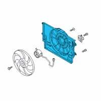 OEM Hyundai SHROUD-Radiator Diagram - 25350-J9000