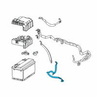 OEM Chevrolet Silverado 1500 Negative Cable Diagram - 84602526