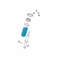 OEM 2010 Ford F-150 Coil Spring Diagram - AL3Z-5310-A