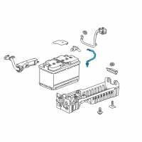 OEM 2017 Chevrolet Cruze Vent Tube Diagram - 39132796