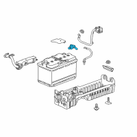 OEM Chevrolet Sensor Diagram - 22926732