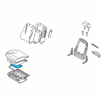 OEM Lincoln MKZ Seat Heater Diagram - 6E5Z-14D696-AA