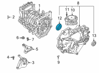 OEM 2007 Hyundai Tiburon Seal-Oil Diagram - 43119-39070