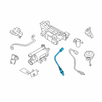 OEM 2015 Kia Forte5 Oxygen Sensor Assembly Diagram - 392102E100