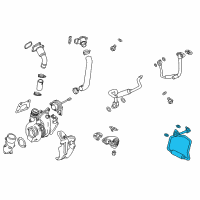 OEM Cadillac CTS Oil Feed Tube Diagram - 12672489