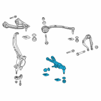 OEM Acura Arm B, Left Front (Lower) Diagram - 51360-TY2-A01