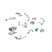 OEM Acura Valve, Purge Control Solenoid Diagram - 36162-RWC-A01