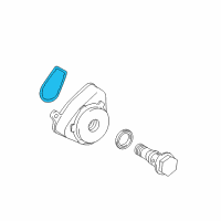 OEM 2018 Toyota RAV4 Oil Cooler Gasket Diagram - 15785-36010