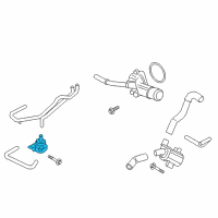 OEM 2019 Ford Police Responder Hybrid Auxiliary Pump Diagram - DS7Z-8C419-E