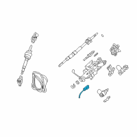 OEM 2006 Infiniti Q45 Sensor Assembly-TELESCOPIC Diagram - 48993-AR060