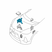 OEM 2018 Toyota Prius C Relay Box Diagram - 82741-52100