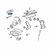 OEM 2006 Chrysler PT Cruiser Intake Manifold Diagram - 4884520AB