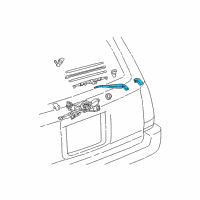 OEM 1999 Toyota 4Runner Rear Arm Diagram - 85241-35020