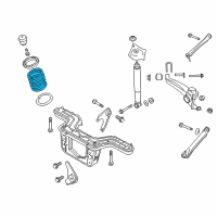 OEM 2011 Mercury Mariner Coil Spring Diagram - 9M6Z-5560-C