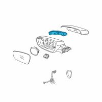 OEM 2015 Kia Forte5 Lamp Assembly-Outside Mirror Diagram - 87614A7000