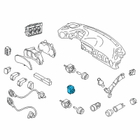 OEM Scion Dash Control Unit Diagram - SU003-02087