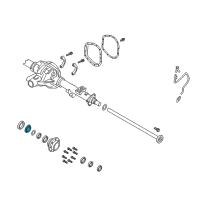 OEM Ford Excursion Inner Seal Diagram - 2C3Z-1177-AA