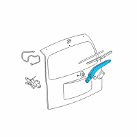 OEM Chevrolet HHR Rear Arm Diagram - 15807605