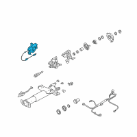 OEM 2006 Chevrolet Impala Control Asm, Automatic Transmission Diagram - 19150054