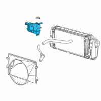 OEM Ford F-250 Reservoir Diagram - 3L3Z-8A080-AB