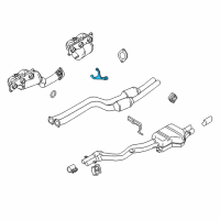 OEM BMW Z4 Connection Plate Diagram - 18-30-7-586-704