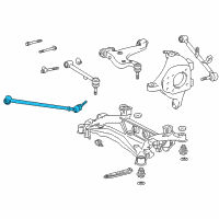 OEM 2006 Lexus SC430 Rear Suspension Control Arm Assembly, No.1 Diagram - 48710-50070